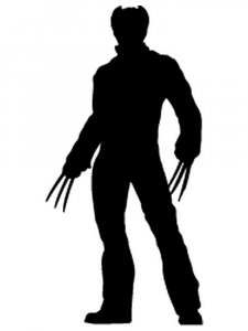 Wolverine Stencil 9