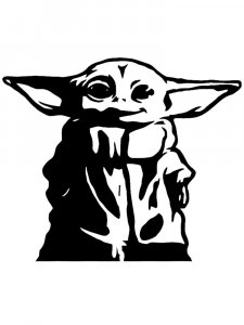 Yoda Stencil 10