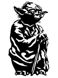 Yoda Stencil 11