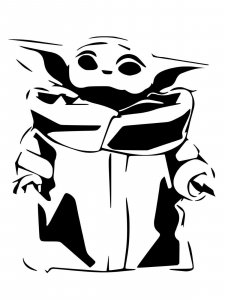 Yoda Stencil 7