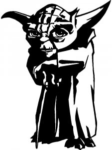 Yoda Stencil 8