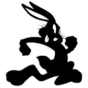 Bugs Bunny stencils