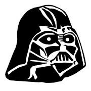 Darth Vader Schablonen