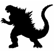 Godzilla stencils