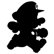 Pochoirs Super Mario