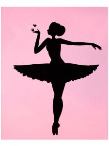 Ballerina Stencils 2