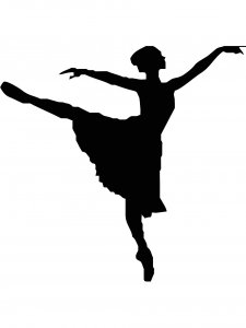 Ballerina Stencils 22
