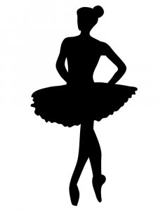 Ballerina Stencils 23