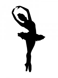 Ballerina Stencils 29