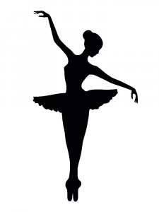 Ballerina Stencils 31