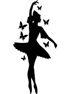 Ballerina Stencils 32