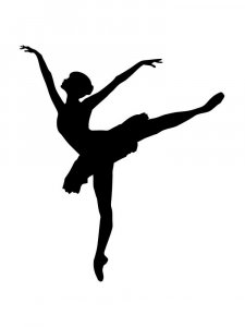 Ballerina Stencils 4