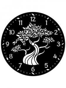 Clock Stencils 15