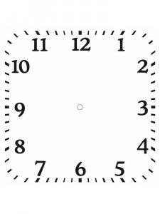 Clock Stencils 17