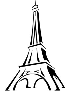 Eiffel Tower Stencil 14