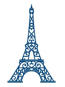 Eiffel Tower Stencil 2