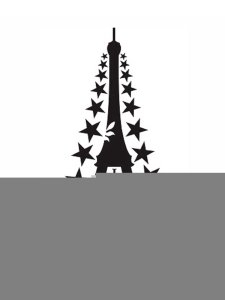 Eiffel Tower Stencil 23
