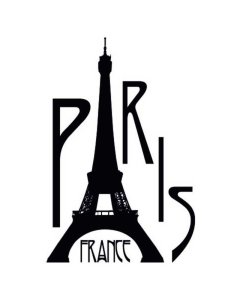 Eiffel Tower Stencil 6