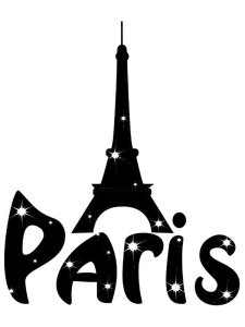 Eiffel Tower Stencil 7