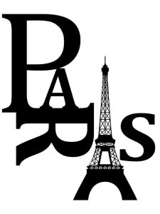 Eiffel Tower Stencil 8