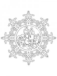 Snowflakes Stencil 1