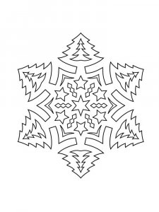 Snowflakes Stencil 12