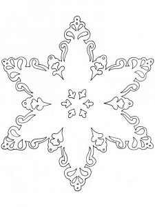 Snowflakes Stencil 13