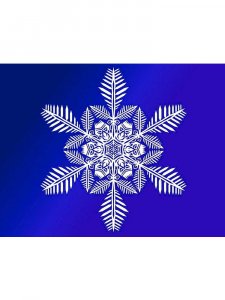 Snowflakes Stencil 15