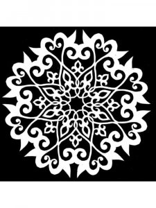 Snowflakes Stencil 17