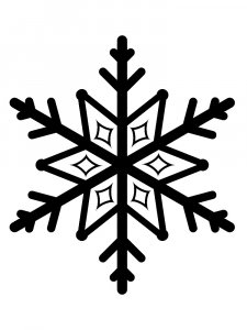 Snowflakes Stencil 23