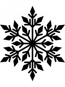 Snowflakes Stencil 27