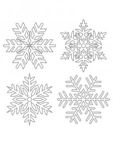 Snowflakes Stencil 3