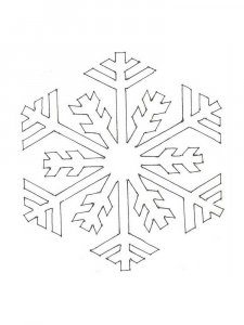 Snowflakes Stencil 4