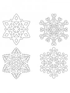 Snowflakes Stencil 6