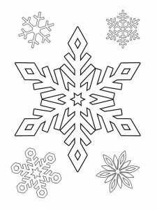 Snowflakes Stencil 9