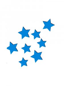 Stars Stencil 13
