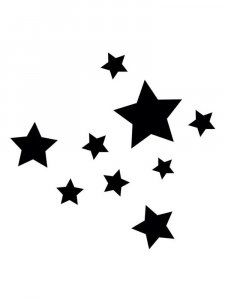 Stars Stencil 7