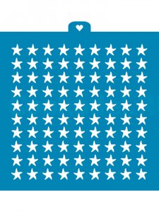 Stars Stencil 8