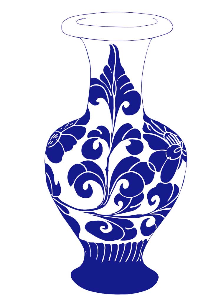 Free printable Vase stencils and templates