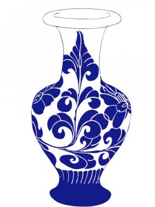 Vase Stencil 8