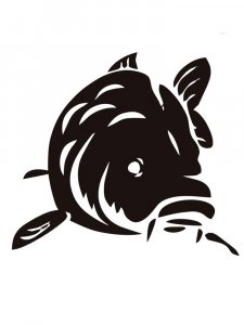 Carp Stencil 1