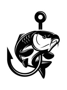 Carp Stencil 10