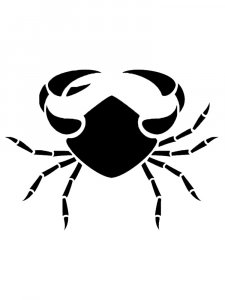 Crab Stencil 10