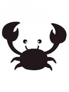Crab Stencil 11
