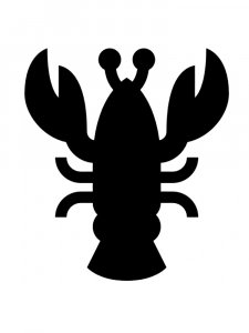 Crawfish Stencil 15