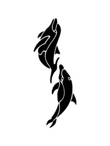 Dolphin Stencils 7