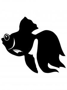 Goldfish Stencil 10