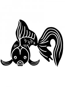 Goldfish Stencil 14