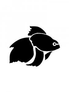 Goldfish Stencil 2