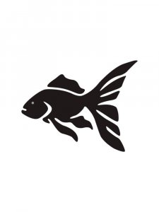 Goldfish Stencil 6